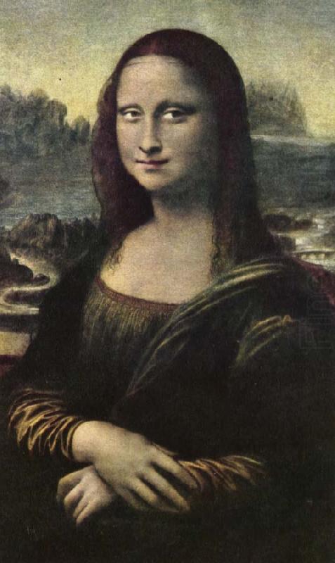 unknow artist Monaco Lisa am failing Lionardo da Vincis most depend malning